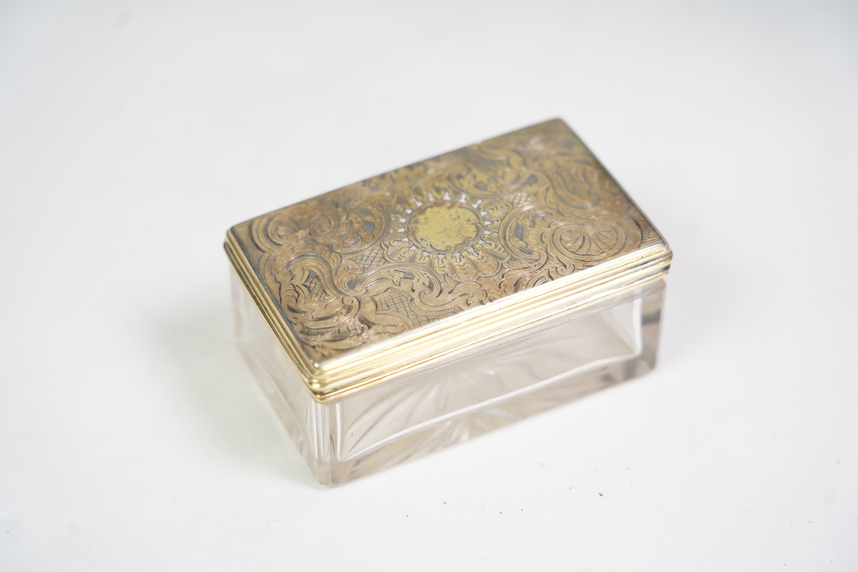 A gentleman's William IV gilt tooled leather travelling toilet case, by 'Edwards, Manufacturer to His Majesty, 21 Kings Street, Bloomsbury, London,'